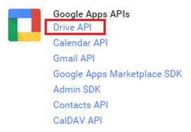 Drive API